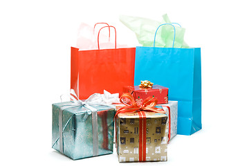 Image showing Christmas presents