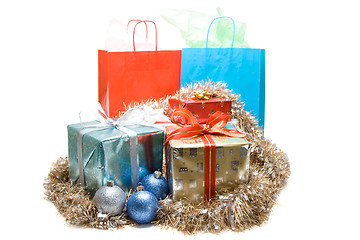Image showing Christmas gifts
