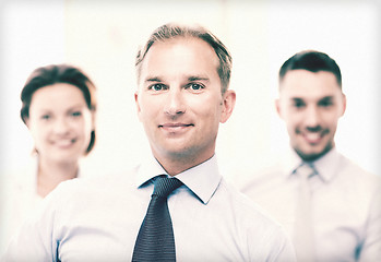 Image showing businessman in office