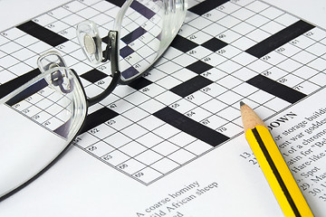 Image showing Crossword puzzle

