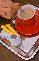 Image showing Coffee break abstract