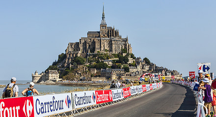 Image showing Road of Le Tour de France