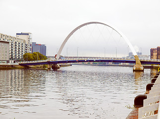 Image showing Retro look River Clyde