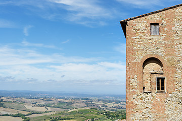 Image showing Landscape Montepulciano