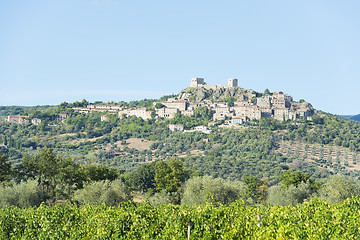 Image showing View to Montemassi Tuscany