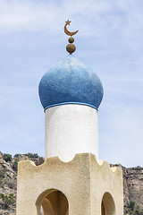 Image showing Closeup mosque Saiq Plateau