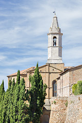 Image showing cathedral of pienza