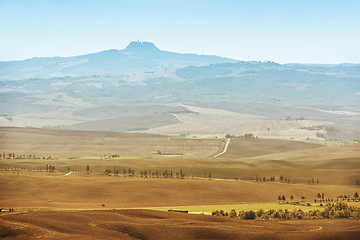 Image showing Volcano Amiata Tuscany