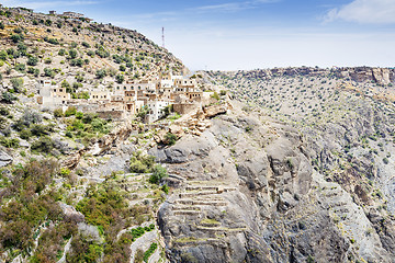 Image showing Village on Saiq Plateau