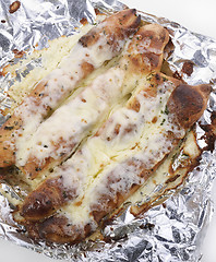 Image showing Cheese And Garlic Bread Sticks 