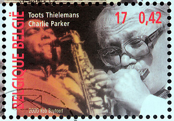 Image showing Charlie Parker and Toots Thielemans