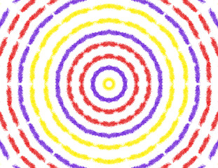 Image showing Abstract concentric pattern