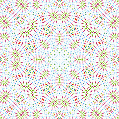 Image showing Abstract color pattern on white