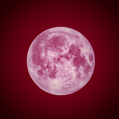 Image showing Full moon HDR