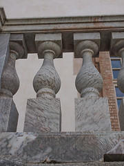 Image showing Baroque balustrade