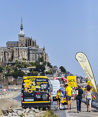 Image showing Tour de France Mobile Promotional Boutique