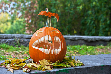 Image showing Halloween pumpkin