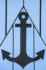 Image showing anchor at a gate