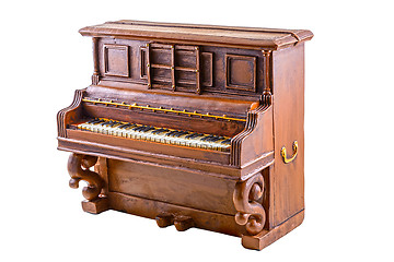 Image showing Model of piano
