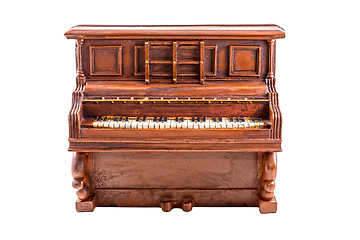 Image showing Model of piano