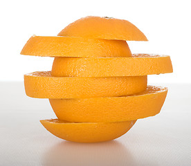 Image showing Orange slices