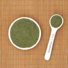 Image showing Moringa Oleifera Herb Powder