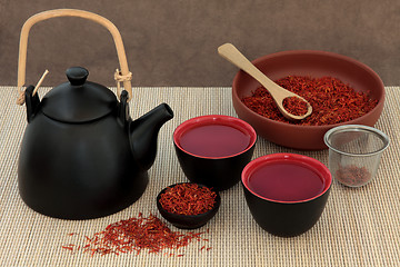 Image showing Safflower Herb Tea