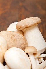 Image showing fresh wild mushrooms