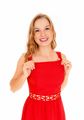 Image showing Happy young woman.