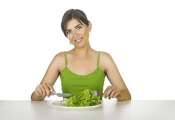 Image showing Lettuce diet