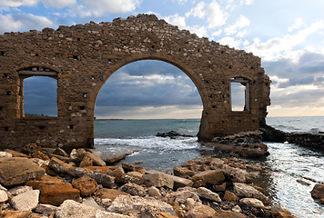 Image showing Ruin of factory, Avola, Sicily (Italy)