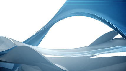 Image showing Abstract 3d design background.