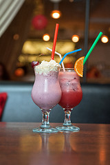 Image showing cocktails milkshake