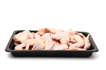 Image showing raw chicken meat (wings)