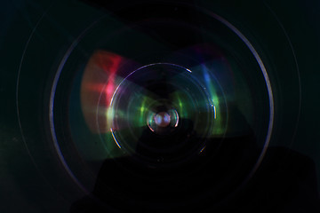 Image showing detail of camera lense 