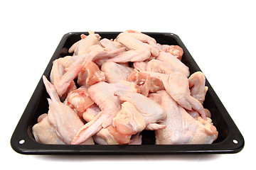 Image showing raw chicken meat (wings)