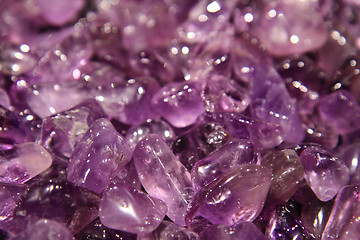 Image showing amethyst background