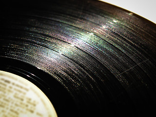 Image showing Retro look Record