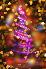 Image showing christmas tree