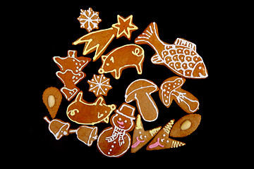 Image showing christmas gingerbread 