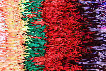 Image showing wool color rainbow texture 