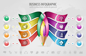 Image showing Business Infographic