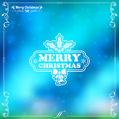 Image showing Retro Christmas Frame