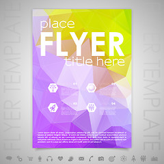 Image showing Flyer Design Template