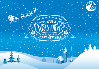 Image showing Christmas background