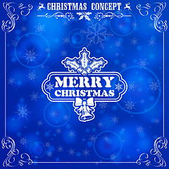 Image showing Retro Christmas Frame