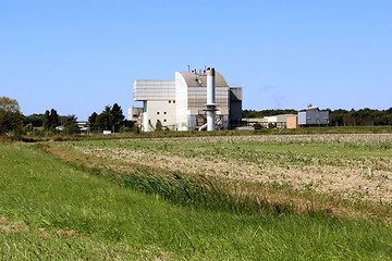 Image showing Waste recycling plant