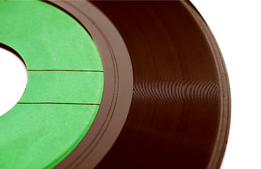 Image showing Retro look Vinyl record