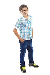 Image showing  portrait of little boy 