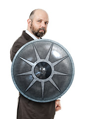 Image showing business man shield